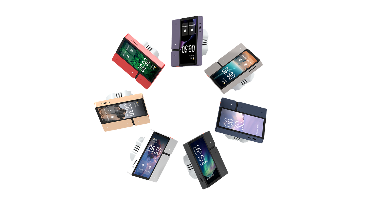 Mini中控屏 团队制作 CG产品动画 渲染设计（图ZMzY5OTE4NDI0） - 产品 - 站酷设计师颜汇视觉原创素材 - 站酷ZCOOL