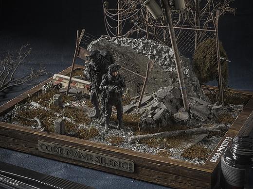 《代号:沉默》仿微缩景观写实渲染练习