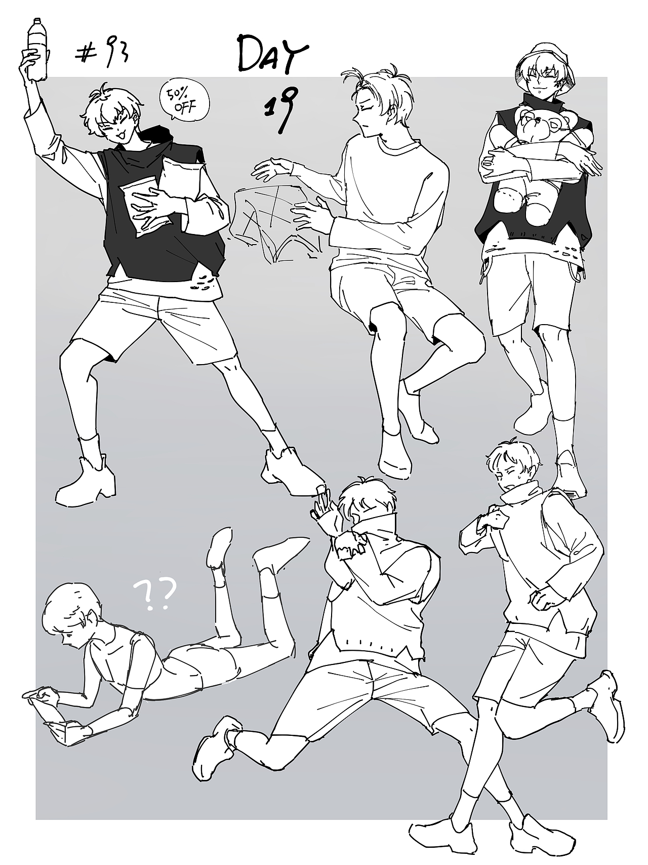 #速寫60天挑戰(zhàn)賽# day19 @速寫班長（圖ZMjkzMjg2NDYw） - 創(chuàng)作習作 - 站酷設計師遛狗用戶原創(chuàng)素材 - 站酷ZCOOL