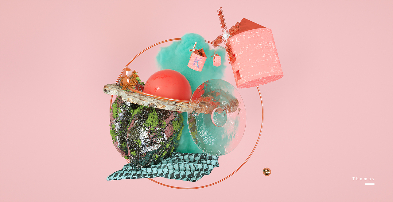 C4D\2018年度总结（图ZMTQwOTIxMjY4） - 场景 - 站酷设计师Thomas__原创素材 - 站酷ZCOOL