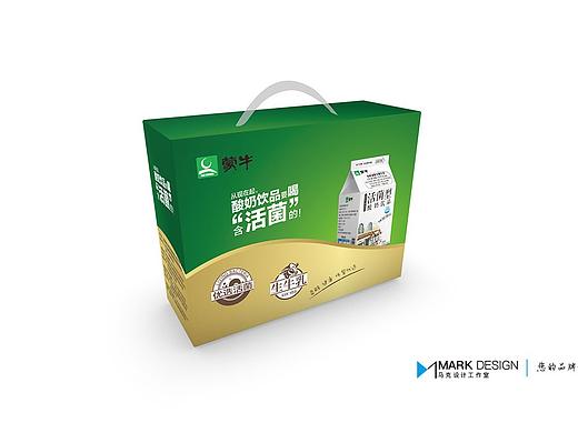 蒙牛牛奶包装方案（个人主页-ZNDAwNTI2OTY=） - 包装 - 站酷设计师行形设色原创素材 - 站酷ZCOOL