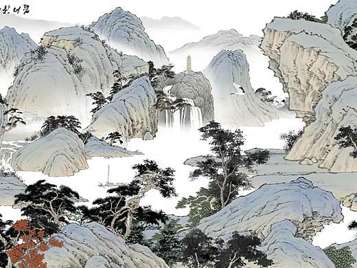 纪保超《数字山水》