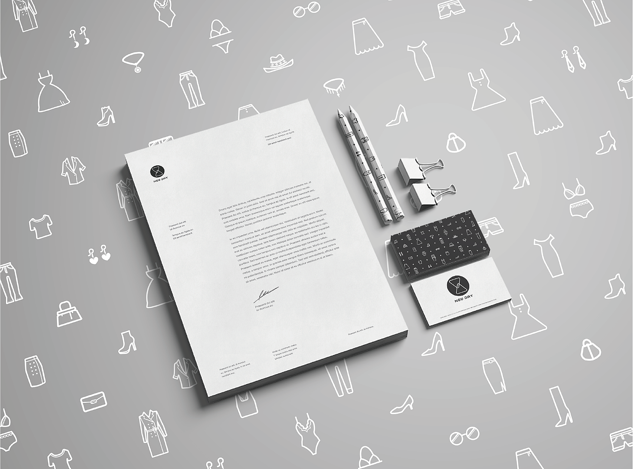 NEW DAY 女装服饰VI手册（图ZMTA5NTM0MTQw） - 其他UI - 站酷设计师GULA_FYQ原创素材 - 站酷ZCOOL