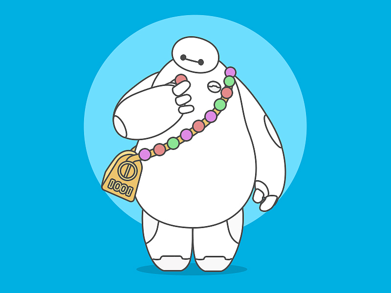 呆萌大白来一发