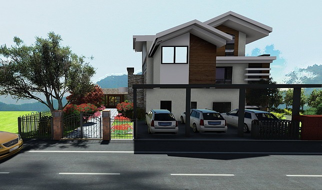 漳州某别墅设计（图ZMTU2NzQyNjQ=） - 景观设计 - 站酷设计师LEO景观设计原创素材 - 站酷ZCOOL