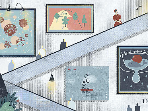 插画设计丨一份设计师的简历