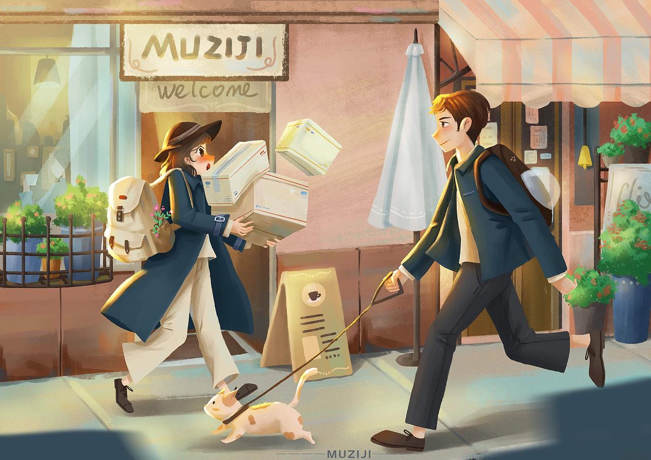阳光正好~（图ZMjMyMzQ5MzMy） - 创作习作 - 站酷设计师陈皮肉丸子原创素材 - 站酷ZCOOL
