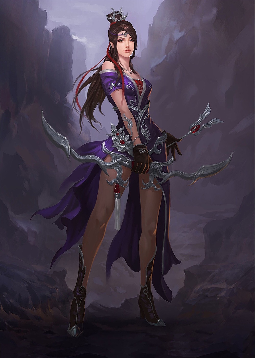 武将系列|插画|游戏原画|浮梦的画师_原创作品-站酷zcool