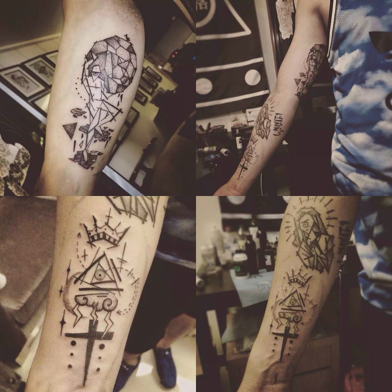 原创手绘 纹身图案设计（图ZMzU5MDc3ODg=） - 绘画 - 站酷设计师BLACK_TATTOO原创素材 - 站酷ZCOOL