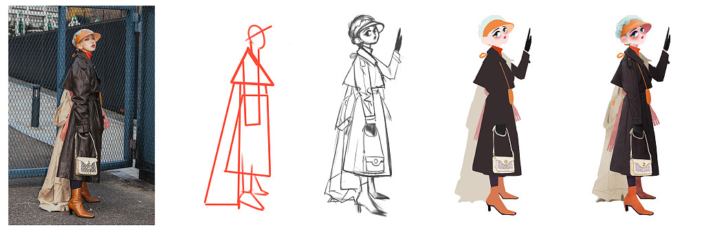 今年画过的时尚小姐姐小哥哥们（图ZMjM2NDEzNzIw） - 创作习作 - 站酷设计师惡童製慥soulchan原创素材 - 站酷ZCOOL