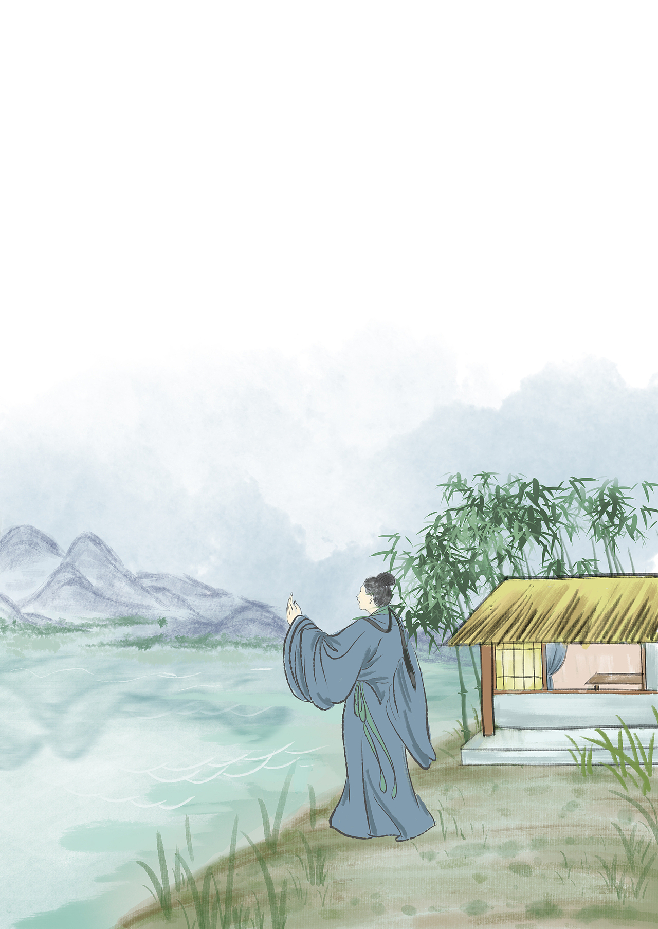 水墨古诗配图版绘|插画|绘本|童书绘本制造者_原创作品-站酷zcool