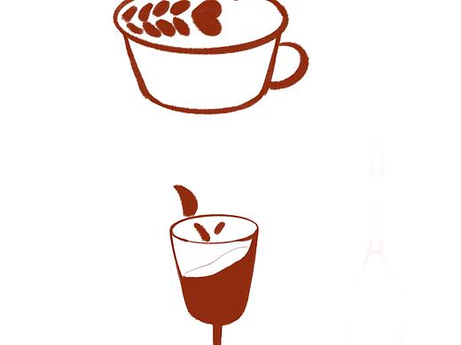 Logo设计 咖啡 红酒