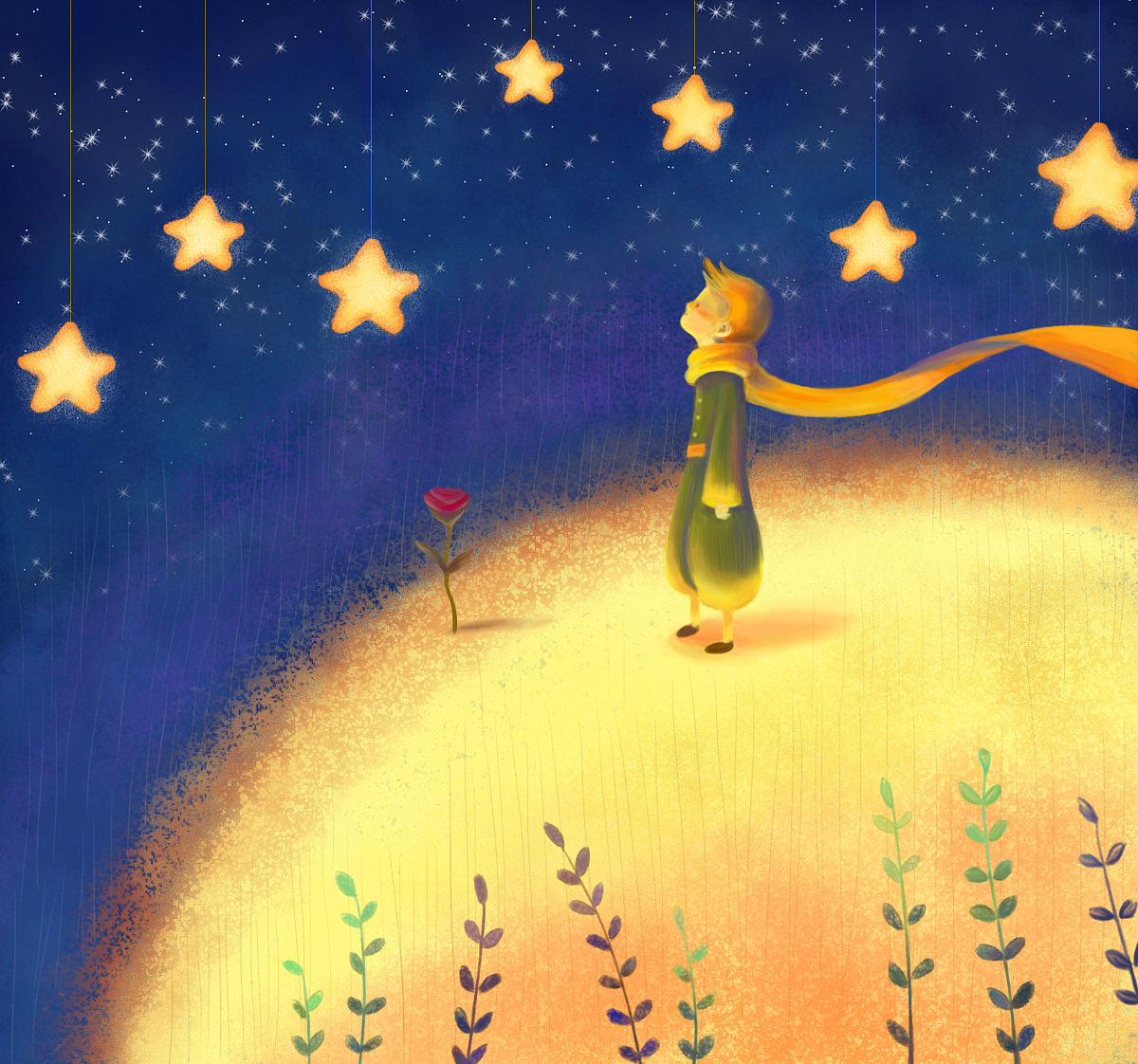 临摹练习-小王子