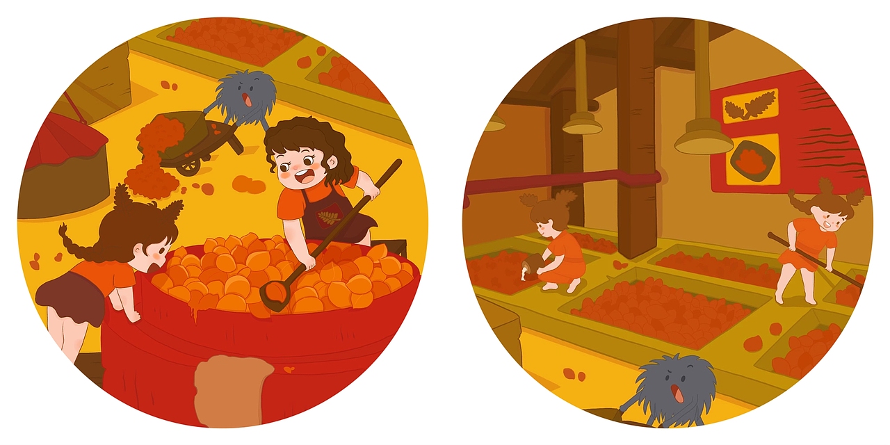 2023大顺儿插场景课作业合集（图ZMzU4ODUxMjU2） - 儿童插画 - 站酷设计师龟一原创素材 - 站酷ZCOOL