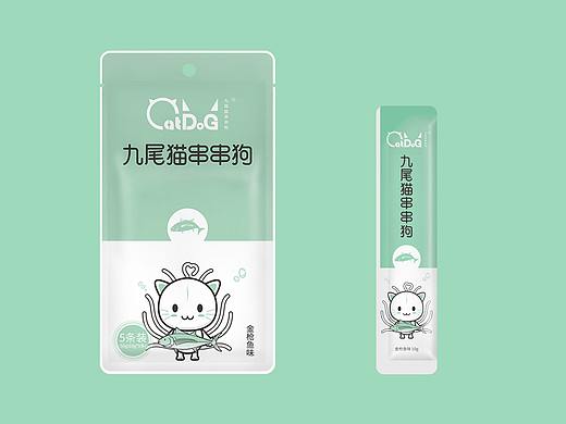 九尾猫串串狗猫条，美味猫咪零食猫果冻布丁系列