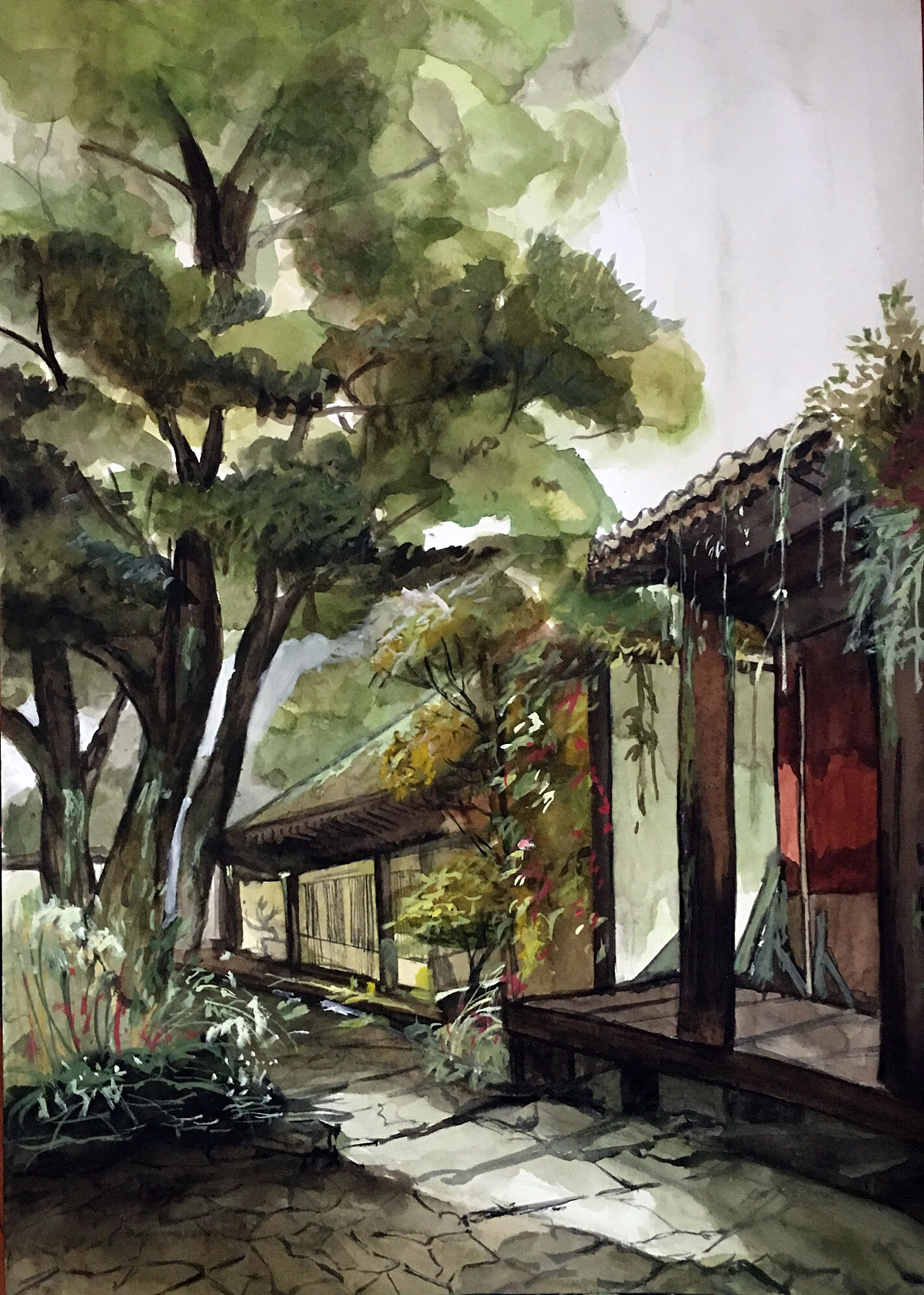 水彩（图ZMTY3MDU2MzI0） - 艺术插画 - 站酷设计师KamisamaSherine原创素材 - 站酷ZCOOL