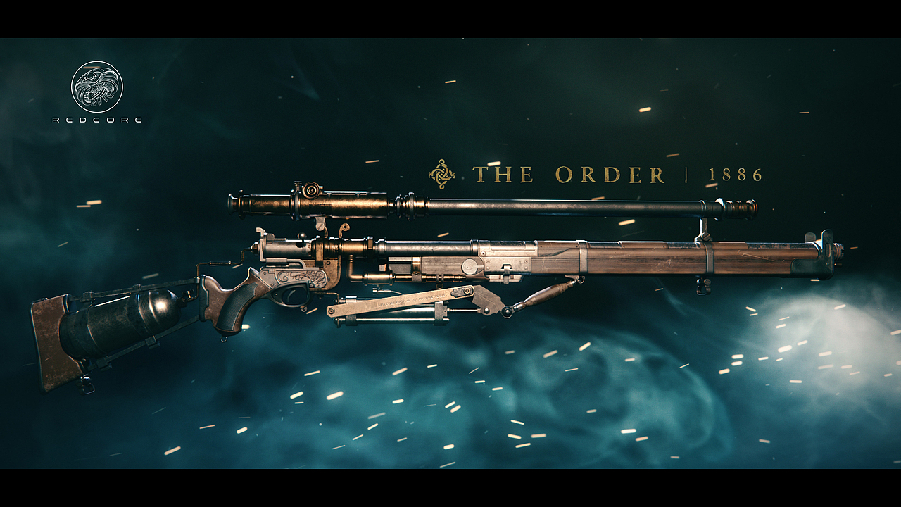 教团1886气步枪建模