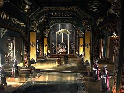 部分场景概念设计影视-设定/分镜742341323年前概念设计到实景搭建