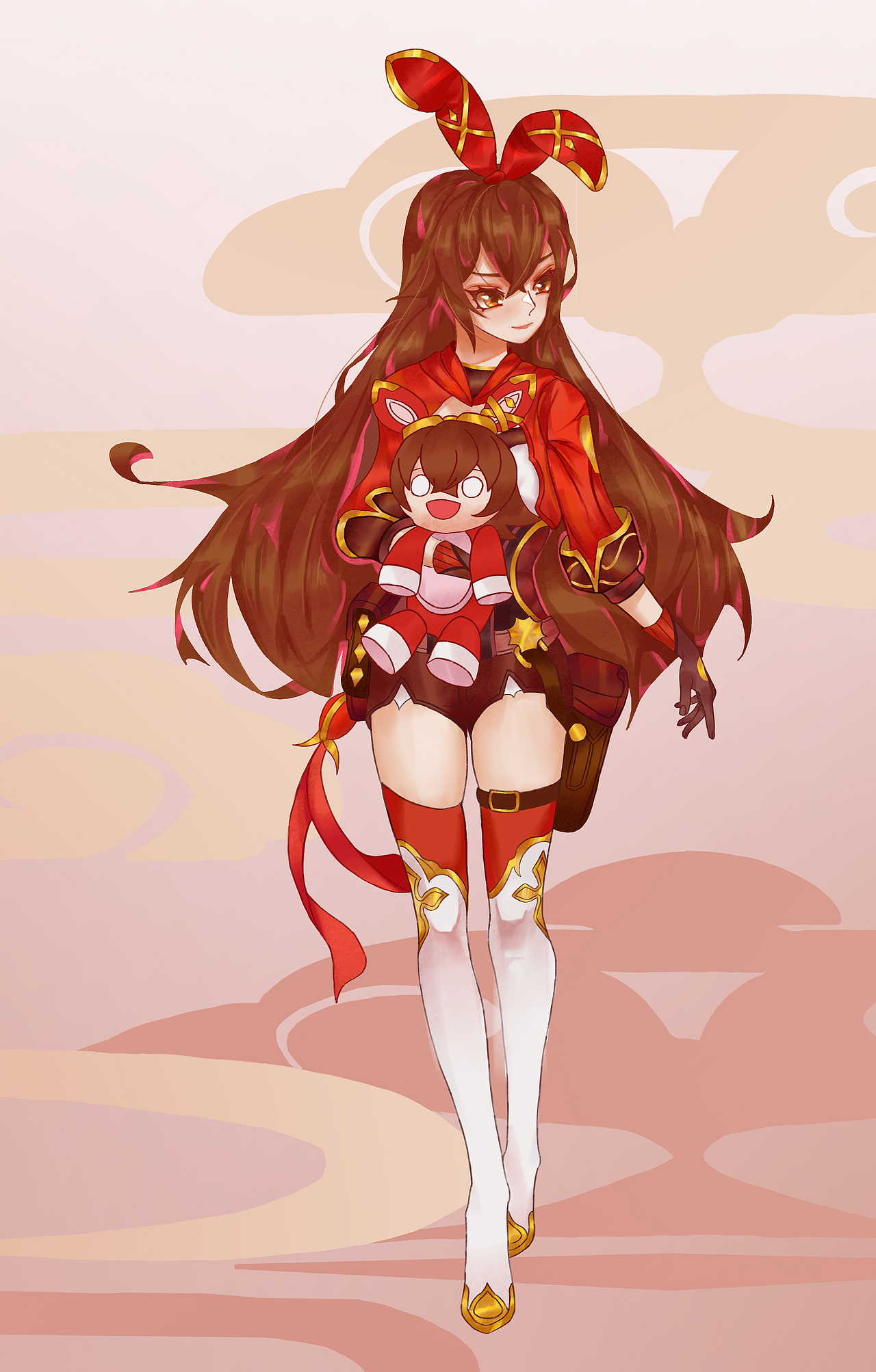 胡桃,安柏,香菱