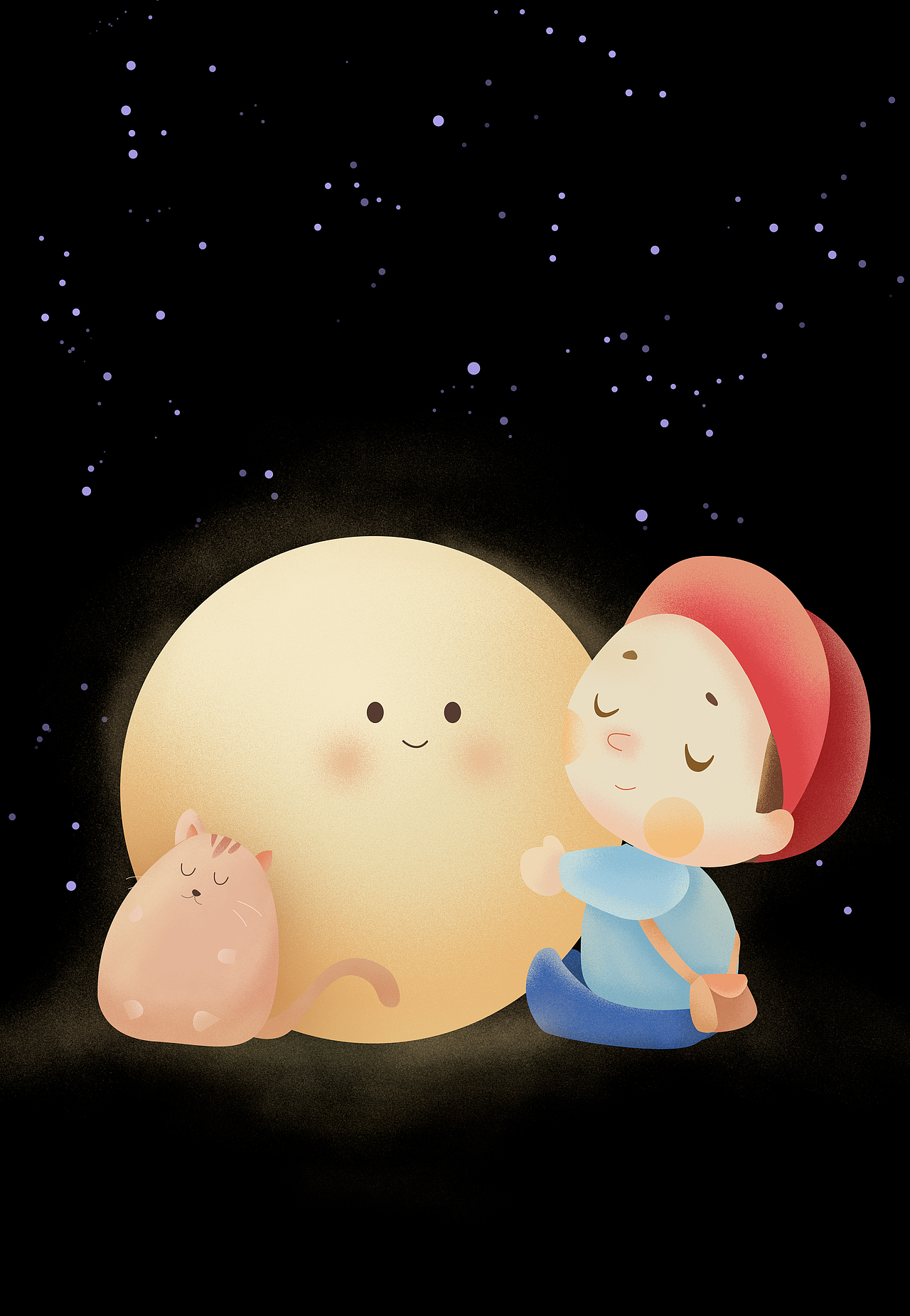 月亮男孩兒（圖ZMjI2MjgyNzQ4） - 創(chuàng)作習(xí)作 - 站酷設(shè)計師饕餮精靈原創(chuàng)素材 - 站酷ZCOOL