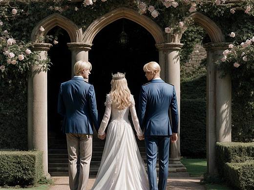 公主丽莎和她的两位哥哥