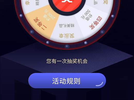 线下商场活动微信抽奖页面
