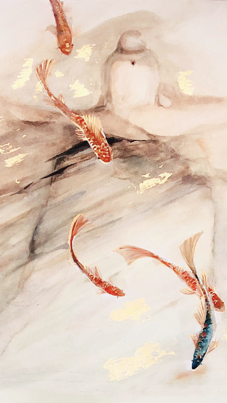 清佛崖（图ZMjAzNzM0MTcy） - 艺术插画 - 站酷设计师成都苏舒原创素材 - 站酷ZCOOL