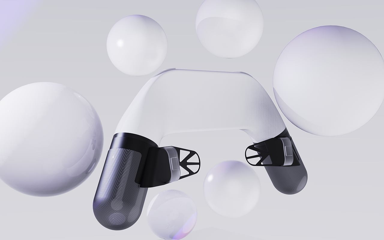 临摹渲染图：游戏手柄（图ZMjM2MTIyNjA4） - 电子产品 - 站酷设计师嗷呜呜呜呜呜呜原创素材 - 站酷ZCOOL