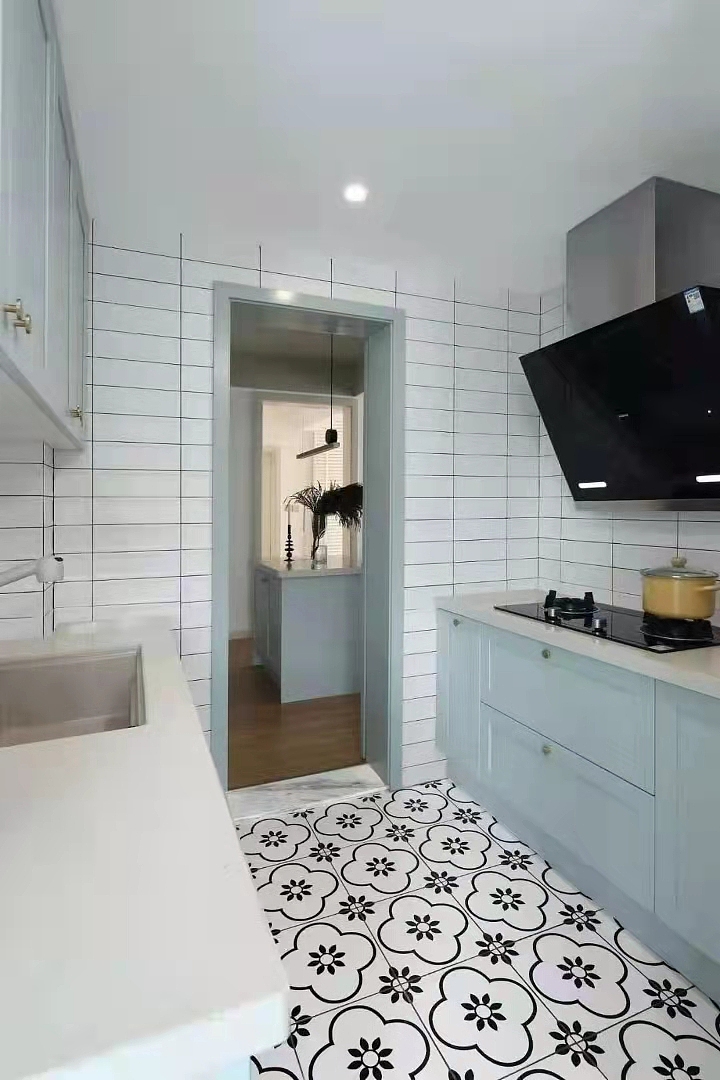 济南万泰装饰120平现代简约风格装修案例实景