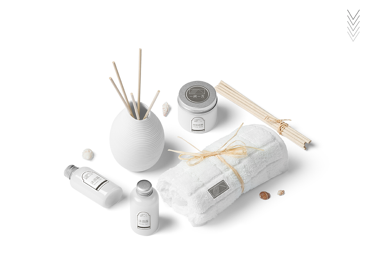 一间一瓦|民宿品牌形象