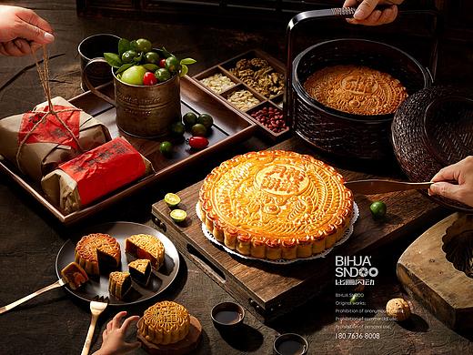 中秋月饼 场景化