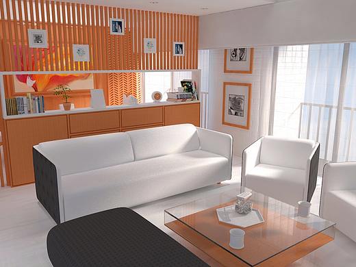 C4D室内建模练习