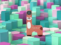 兔妈妈--可爱的动物叠叠高们