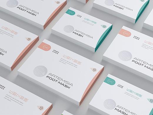   暨晴脚膜、面膜、手膜系列产品包装设计