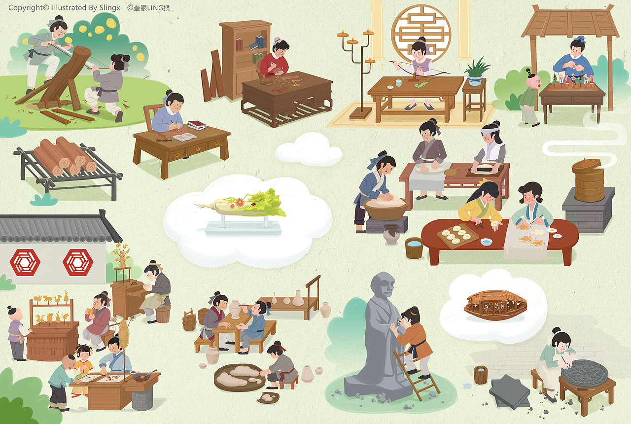 揭秘中华文明翻翻书系列