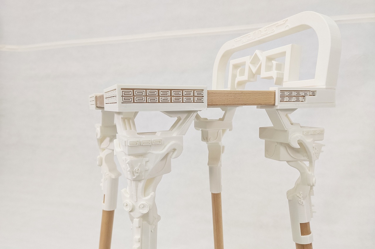 塑纹——3D打印与榉木的融合