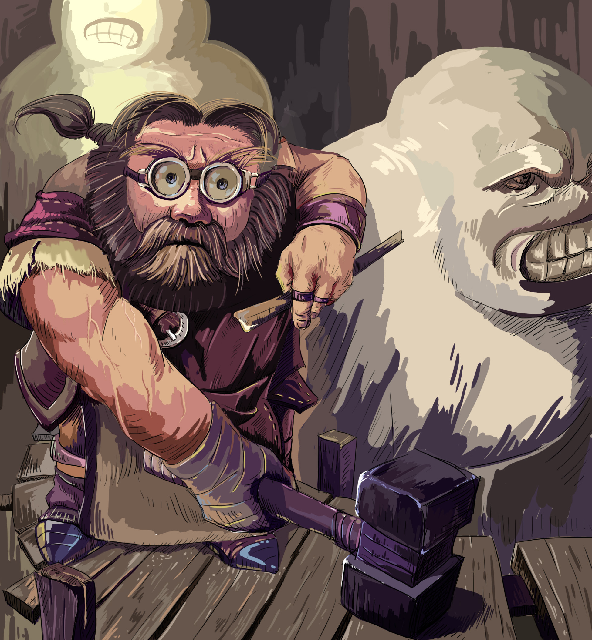 《巫师》手绘|插画|艺术插画|金秀叶_原创作品-站酷zcool