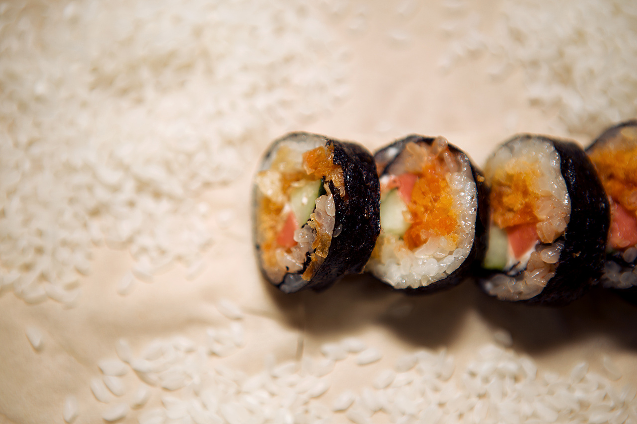 寿司卷的做法_【图解】寿司卷怎么做如何做好吃_寿司卷家常做法大全_A_A焙特厨房_豆果美食