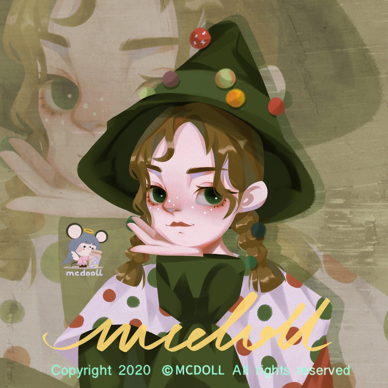 一些头像委托（图ZMjE5MTM4NzU2） - 商业插画 - 站酷设计师mcdoll_麦兜原创素材 - 站酷ZCOOL