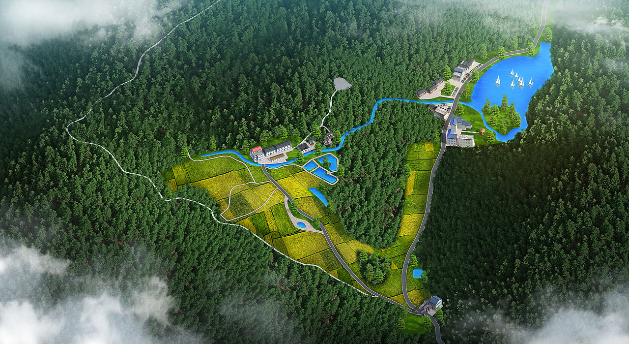 04三维风格景区导览图(17P)