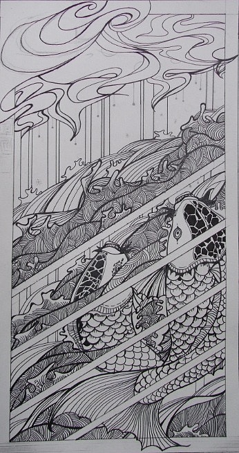 年年有鱼跃龙门