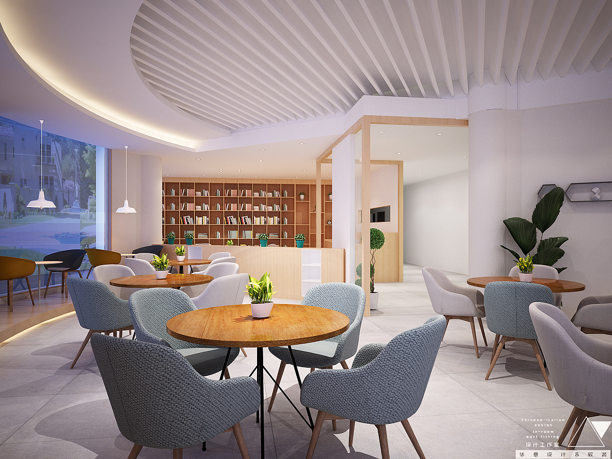 咖啡、书吧设计方案