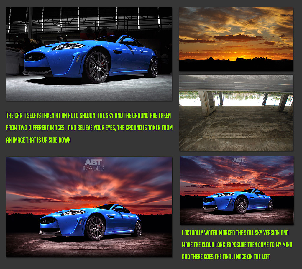 XKR-S [追加后期前后对比]（图ZMTE0MzYyMzY=） - 修图/后期 - 站酷设计师_ABT_原创素材 - 站酷ZCOOL