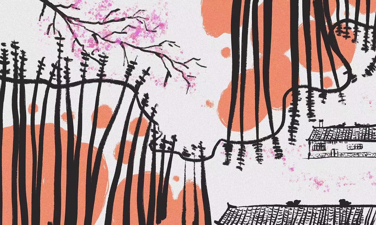 关于姥爷和杏树|插画|绘本|山前an - 原创作品 - 站酷 (zcool)