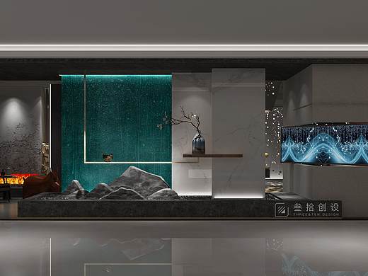 叁拾创设-长沙宣和均釉无机智能涂料展厅