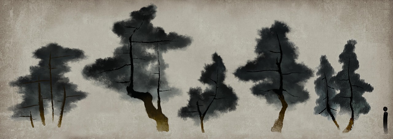 水墨风游戏概念设计