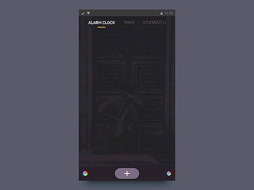 一款闹钟动效设计(主视觉为同事棒死了负责)