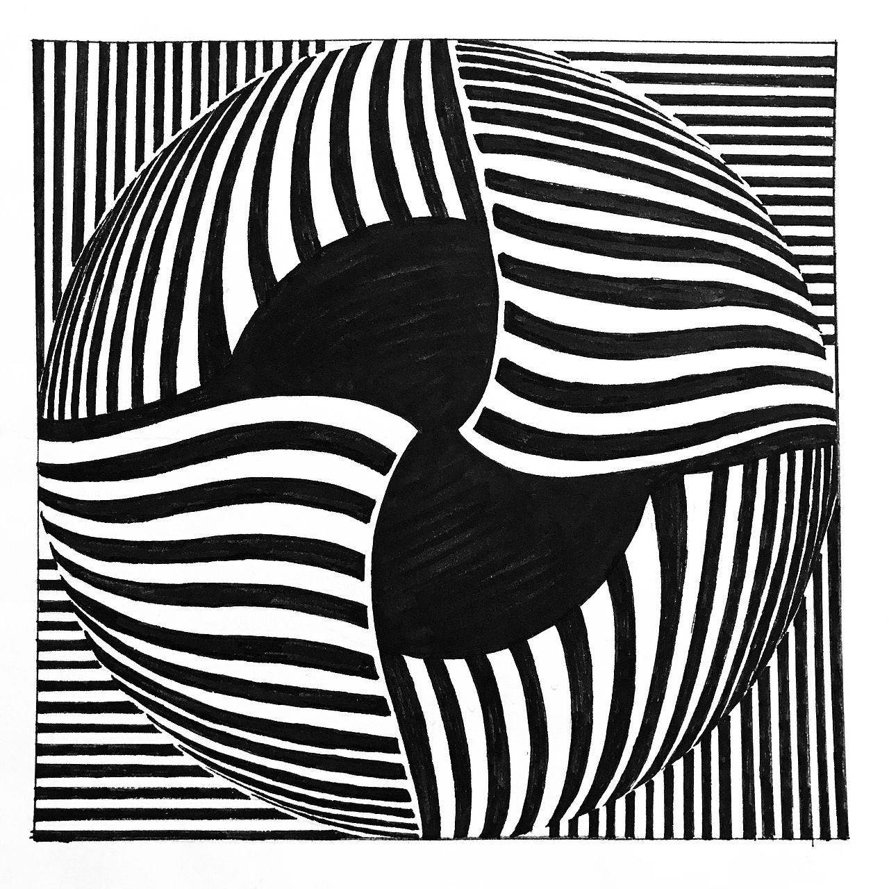 基本形渐变构成