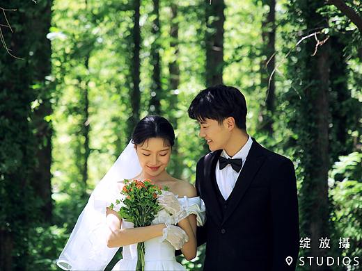 唯美森系婚纱照|夏日限定