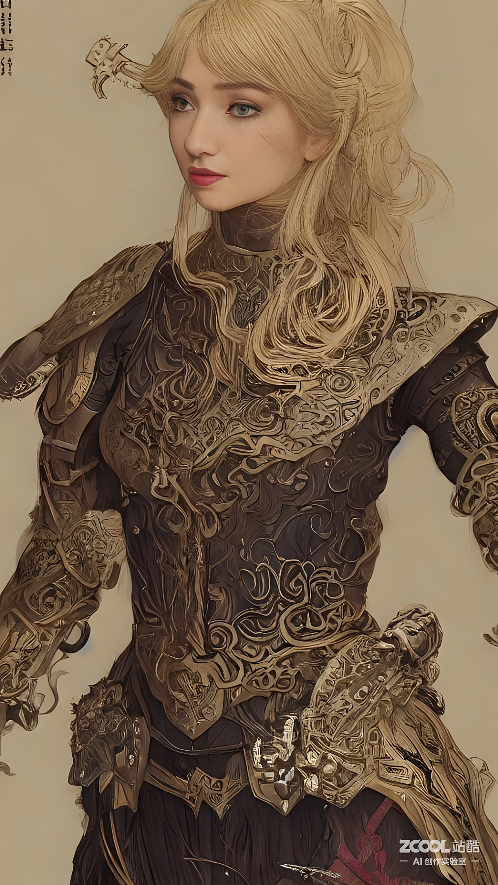 #AI创作实验室#【关键词分享-骑士少女】